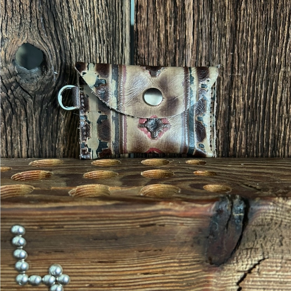 Brown Leather Card Holder